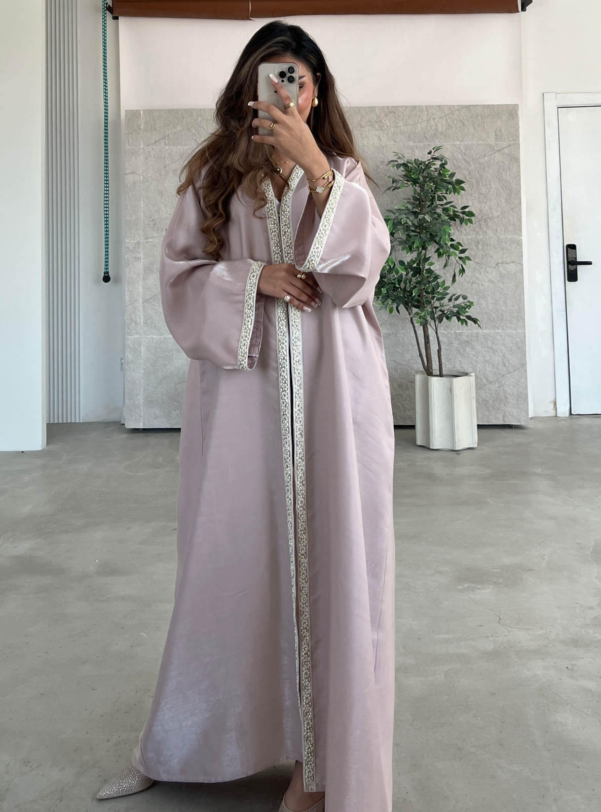 Embroidered Abaya